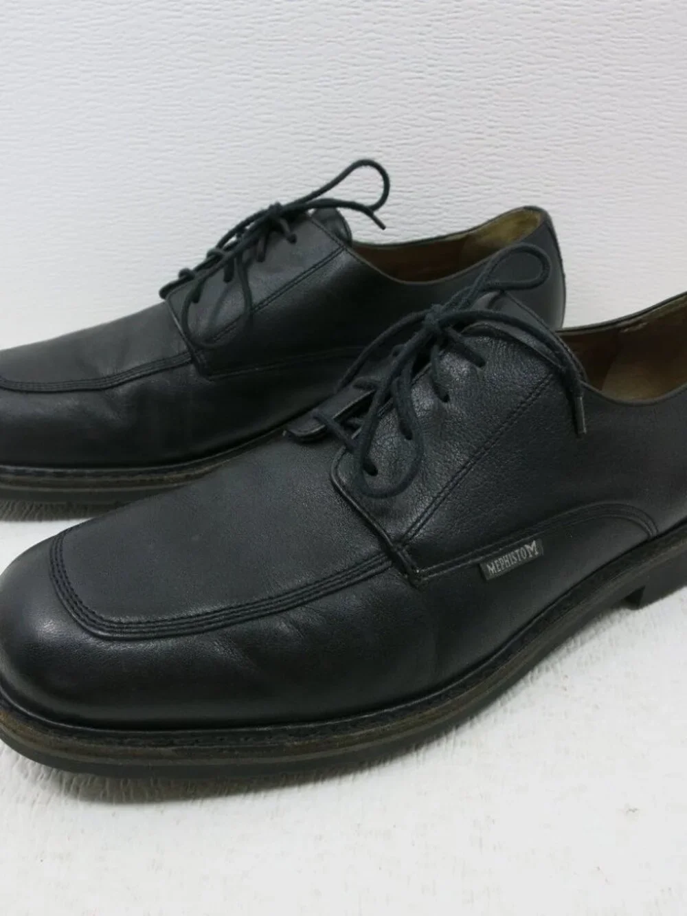 Mephisto Dress Oxfords Goodyear Welt Oil Tanned Pebbled Grained Footwear 11.5
